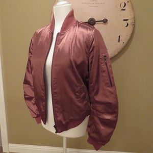 Blush Bomber Jacket